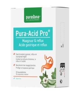 Pura-Acid Pro - Brûlures d'estomac, 20 comprimés